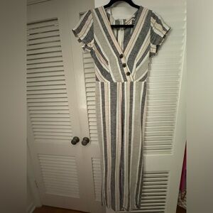 Urban Outfitters Linen Jumpsuit